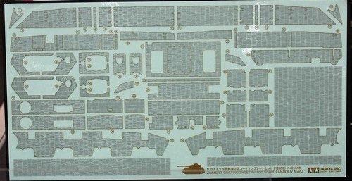 Tamiya 12650 Zimmerit Coating Sheet - Panzer IV Ausf.J 1/35