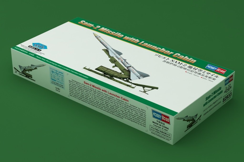 Hobby Boss 82933 Sam-2 Missile with Launcher Cabin 1/72 – image 2