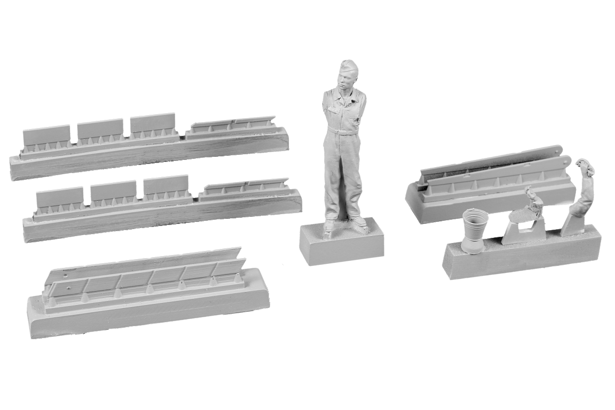 CMK F48358 Siebel Si 204/Aero C-3 Airman (cleaning canopy glazing) 1/48 – zdjęcie 2