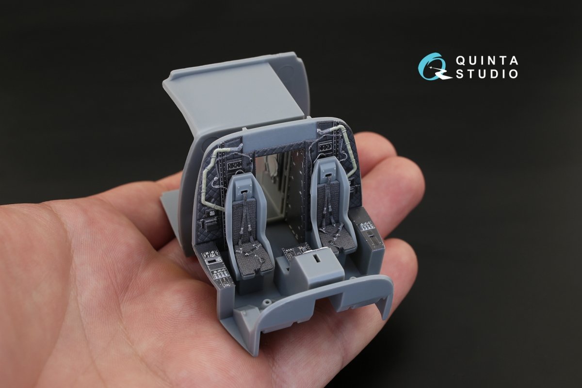 Quinta Studio QD48182 MV-22 Osprey 3D-Printed &amp;amp; coloured Interior on decal paper (for HobbyBoss kit) 1/48 – zdjęcie 4