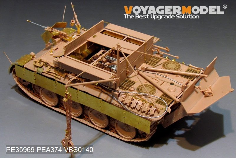 Voyager Model PE35969 WWII German Bergepanther Ausf.A (Early type,Panther A tool holders) Basic For MENG SS-015 1/35 – image 9