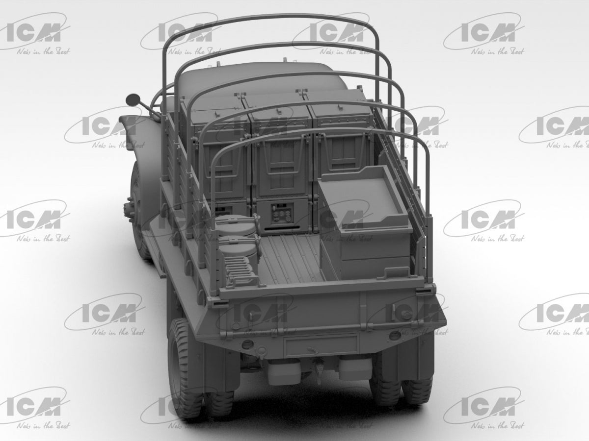 ICM 35587 WWII US Army Kitchen Truck 1/35 – zdjęcie 6