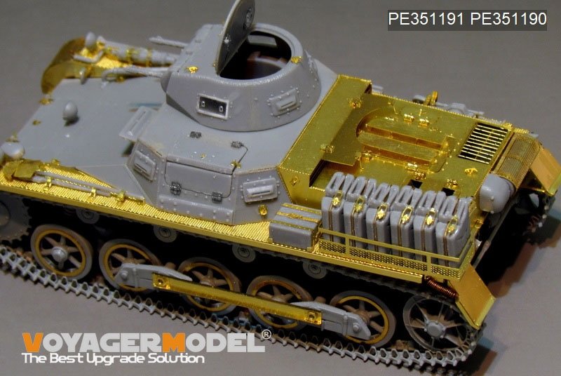 Voyager Model PE351191 WWII German Pz.Kpfw.I Ausf. B DAK version basic (For TAKOM 2145) 1/35 – zdjęcie 4