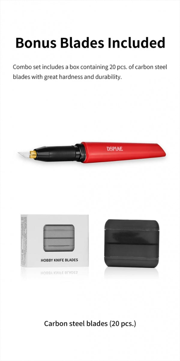 DSPIAE PT-DK Precision Hobby Knife / Precyyjny nóż modelarski – zdjęcie 8