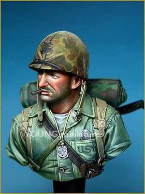 Young Miniatures YM1813 SUSMC IWOJIMA 1945 1/10 – zdjęcie 7