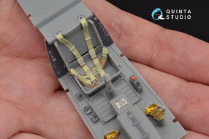 Quinta Studio QD32046 Bf 109G-10 3D-Printed &amp;amp; colored Interior on decal paper (for Trumpeter kit) 1/32 – image 4