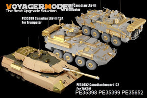 Voyager Model PE35652 Modern Canadian Leopard C2 MEXAS MBT For TAKOM 2003 1/35 – zdjęcie 12
