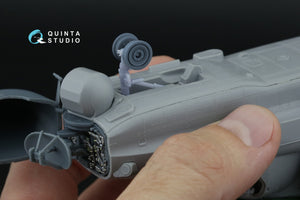 Quinta Studio QT48027 Ka-52 Landig Gear Struts (Zvezda/Quinta) 1/48