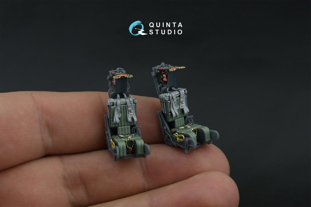 Quinta Studio QR+48091 GRU-7A early, 2 ejection seats for F-14 A (Tamiya, Hobby Boss) 1/48 – zdjęcie 7