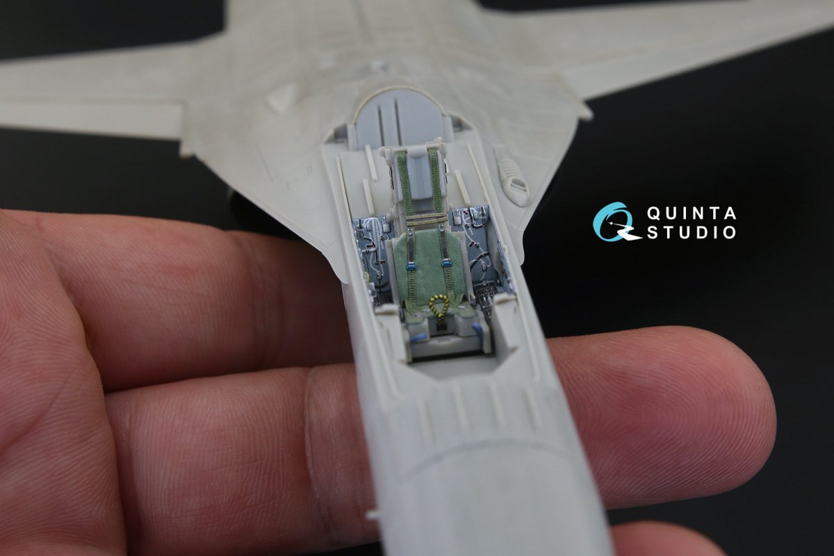 Quinta Studio QD48146 F-CK-1С 3D-Printed &amp;amp; coloured Interior on decal paper (for AFV club kit) 1/48 – zdjęcie 8