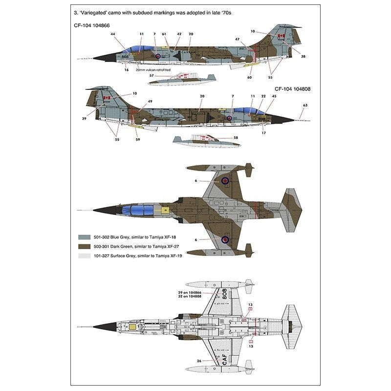 Kinetic K48127 CF-104 Starfighter 1/48 – zdjęcie 5