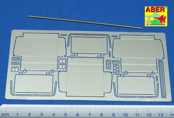 Aber 35194 Russian heavy tank KV-1, KV-2 - vol. 4 - additional set - tool boxes early type for early fenders 1/35 – zdjęcie 2