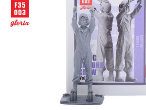 Gloria F35003 USMC Ground Crew Type 3 3D Printed Figures 1/35 – zdjęcie 4