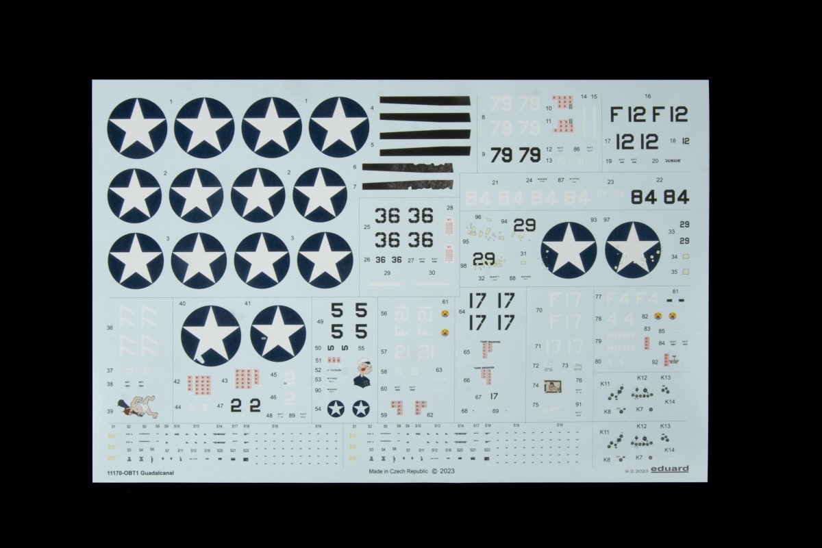 Eduard 11170 GUADALCANAL DUAL COMBO 1/48 – zdjęcie 6