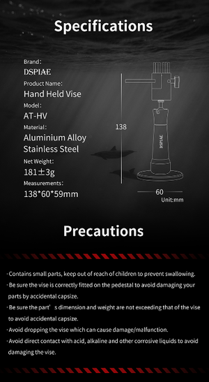 DSPIAE AT-HV Handheld Vise – image 10