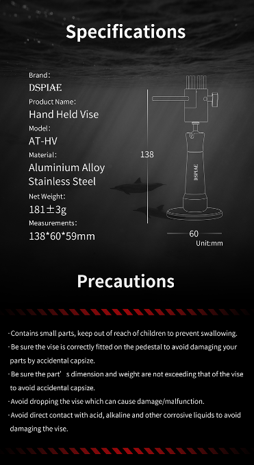 DSPIAE AT-HV Handheld Vise – image 10