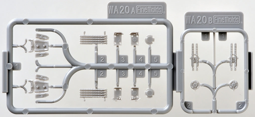 Fine Molds WA20 IJN Torpedo Tube Set 1 1/700 – immagine 2