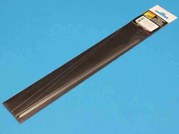 Aber SR05 Steel round rods 0,5mm length 250mm x12 pcs. – Bild 3