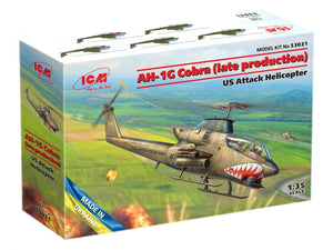 ICM 53031 AH-1G Cobra (late production) US Attack Helicopter 1/35 – zdjęcie 2