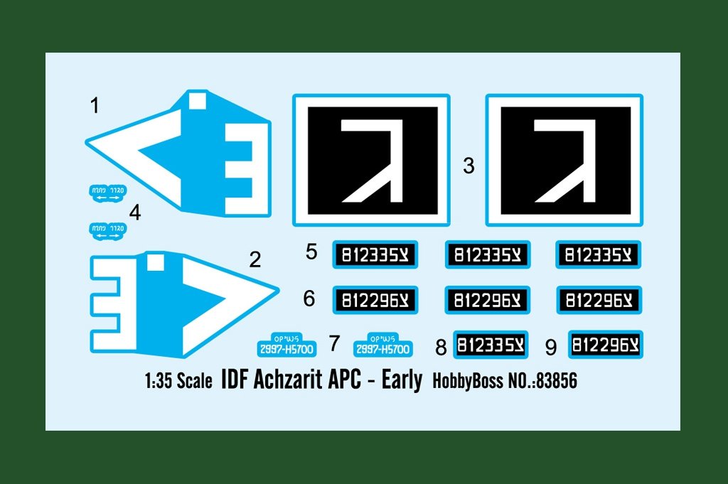 Hobby Boss 83856 IDF ACHZARIT 1/35 – zdjęcie 3