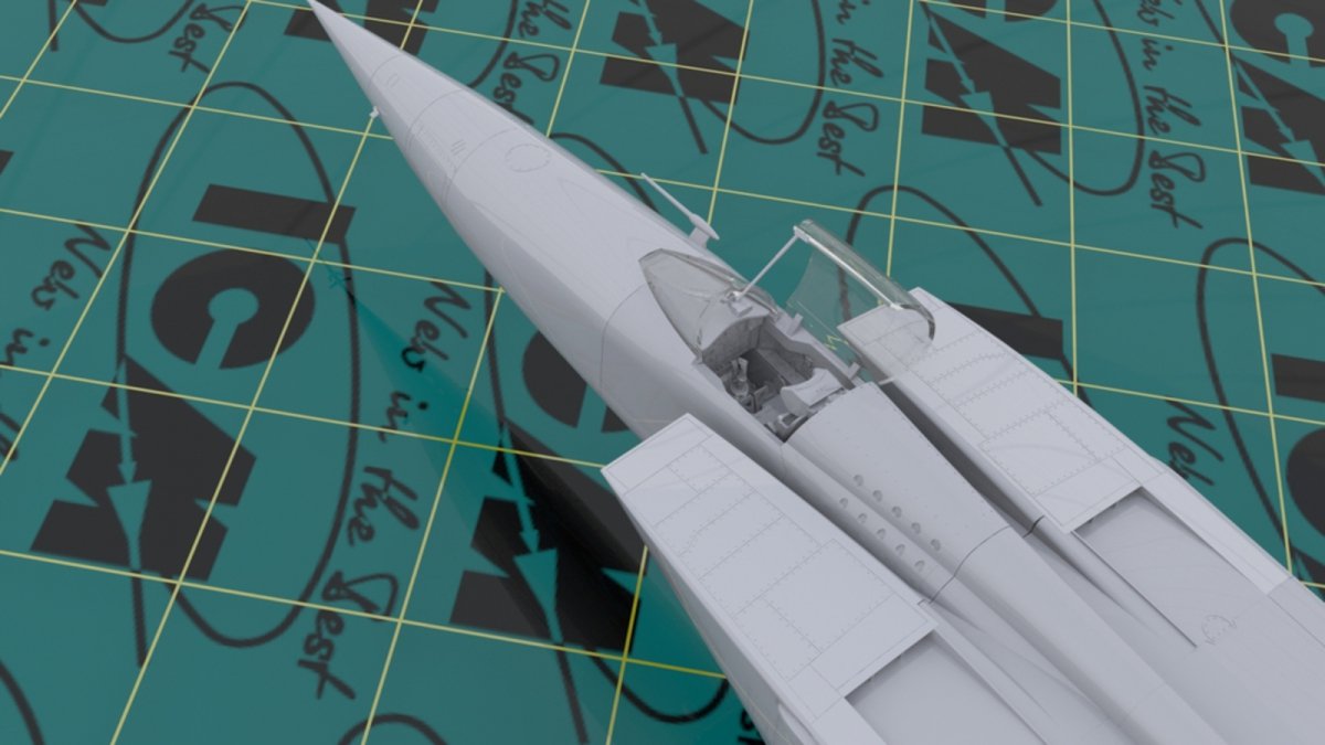ICM 48904 MiG-25 RBF, Soviet Reconnaissance Plane 1/48 – image 3