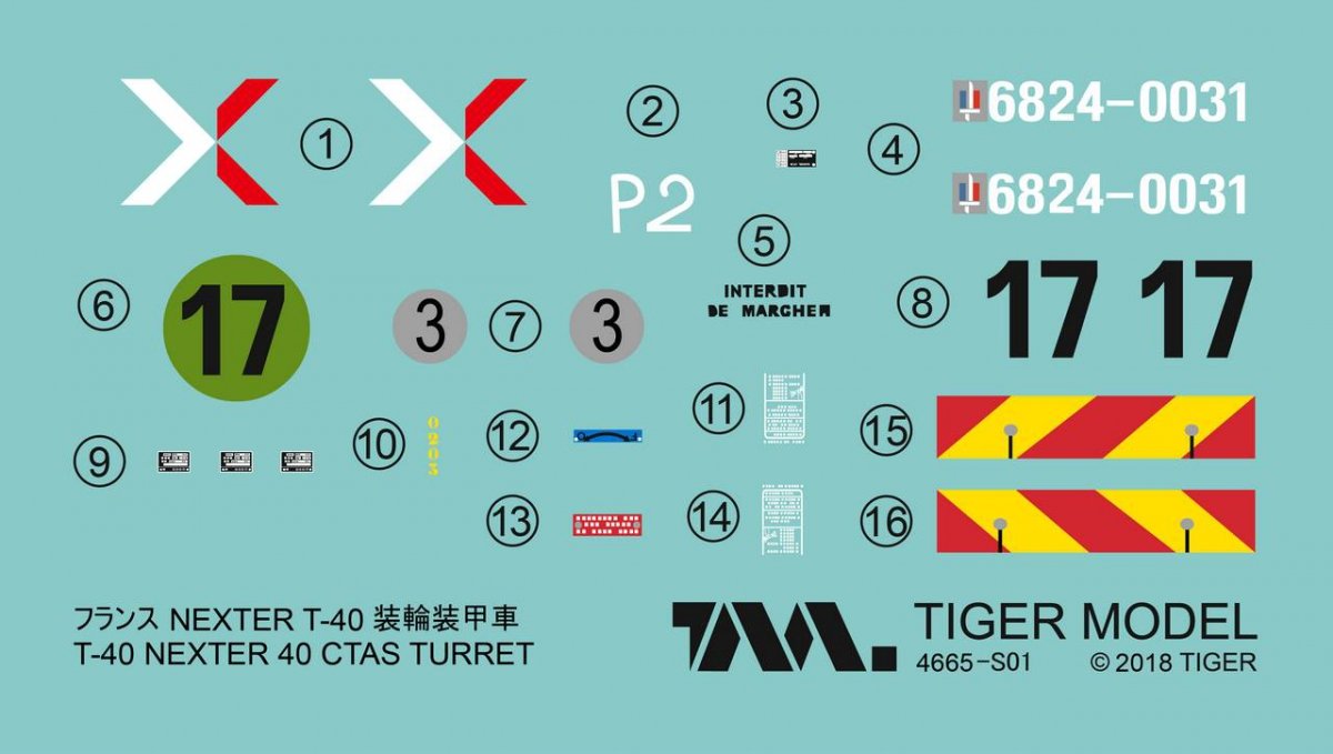 Tiger Model 4665 T-40 NEXTER 1/35 – image 20