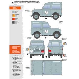 AK Interactive AK35013 LAND ROVER 88 SERIES IIA STATION WAGON 1/35 – immagine 21