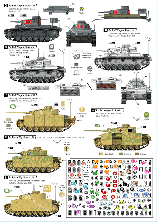 Star Decals 72-A1004 Befehlspanzer #2 1/72 – image 2