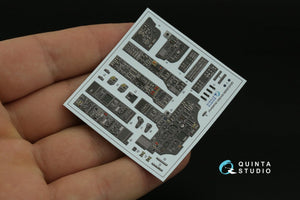 Quinta Studio QD35090 AH-64A 3D-Printed &amp;amp; coloured Interior on decal paper (Academy) 1/35 – zdjęcie 11