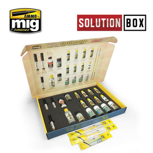 AMMO of Mig Jimenez 7702 WWII LUFTWAFFE LATE FIGHTERS SOLUTION BOX – zdjęcie 2