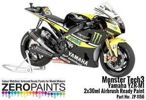 Zero Paints ZP-1156 Monster Tech3 Yamaha YZR-M1 Paint Set 2x30ml – zdjęcie 3