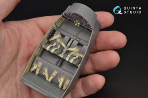 Quinta Studio QD32028 Bf 108 3D-Printed &amp;amp; colored Interior on decal paper (for Eduard kit) 1/32 – image 7