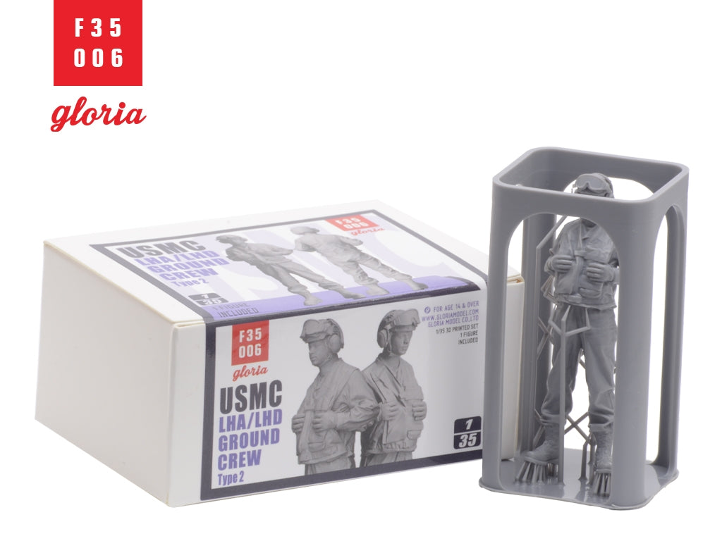 Gloria F35006 USMC LHA/LHD Ground Crew (Type 2) 1/35 – zdjęcie 3