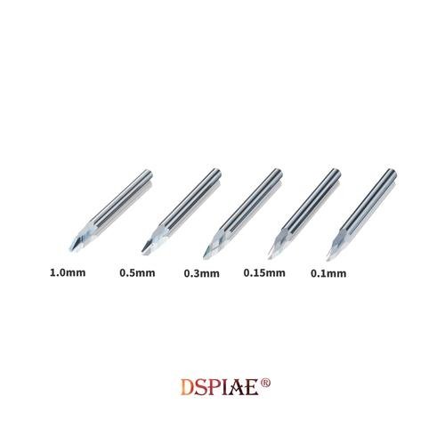 DSPIAE CS-PB01 PUSH BROACH COMBINATION SET / Zestaw do grawerowania – zdjęcie 4