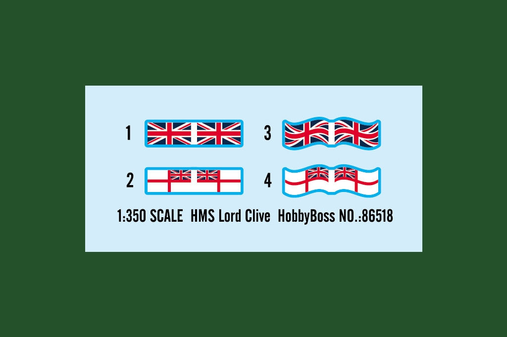 Hobby Boss 86518 HMS Lord Clive 1/350 – zdjęcie 3
