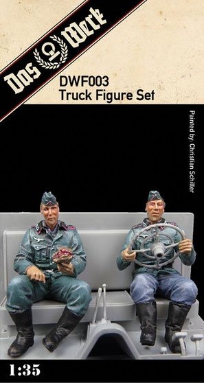 Das Werk DWF003 Ensemble de figurines de camion 1/35