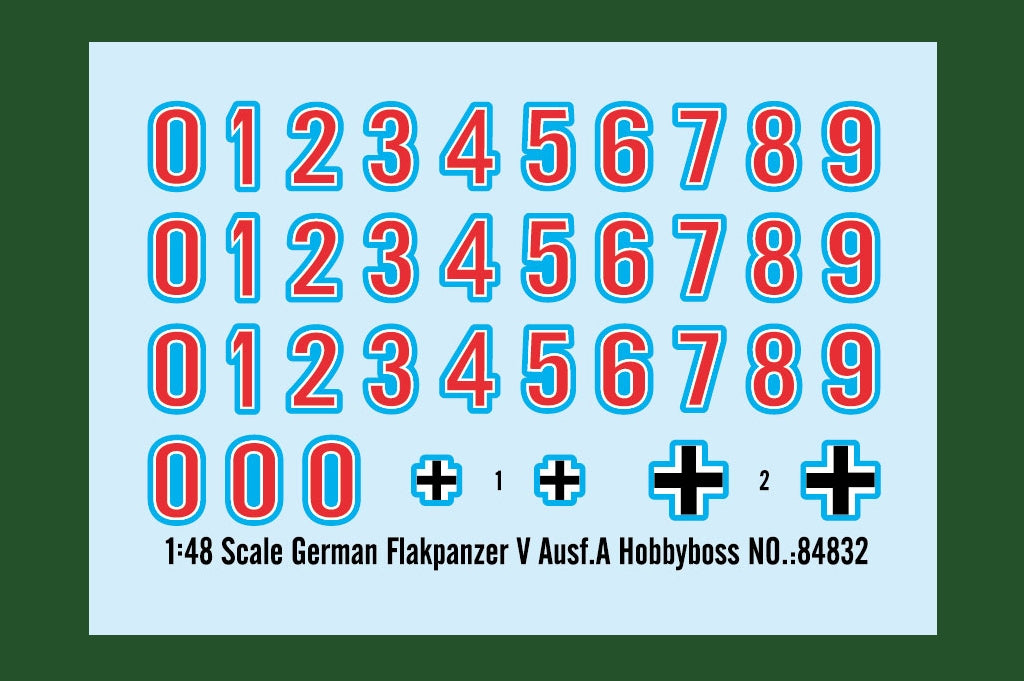 Hobby Boss 84832 German Flakpanzer V Ausf.A 1/48 – image 3