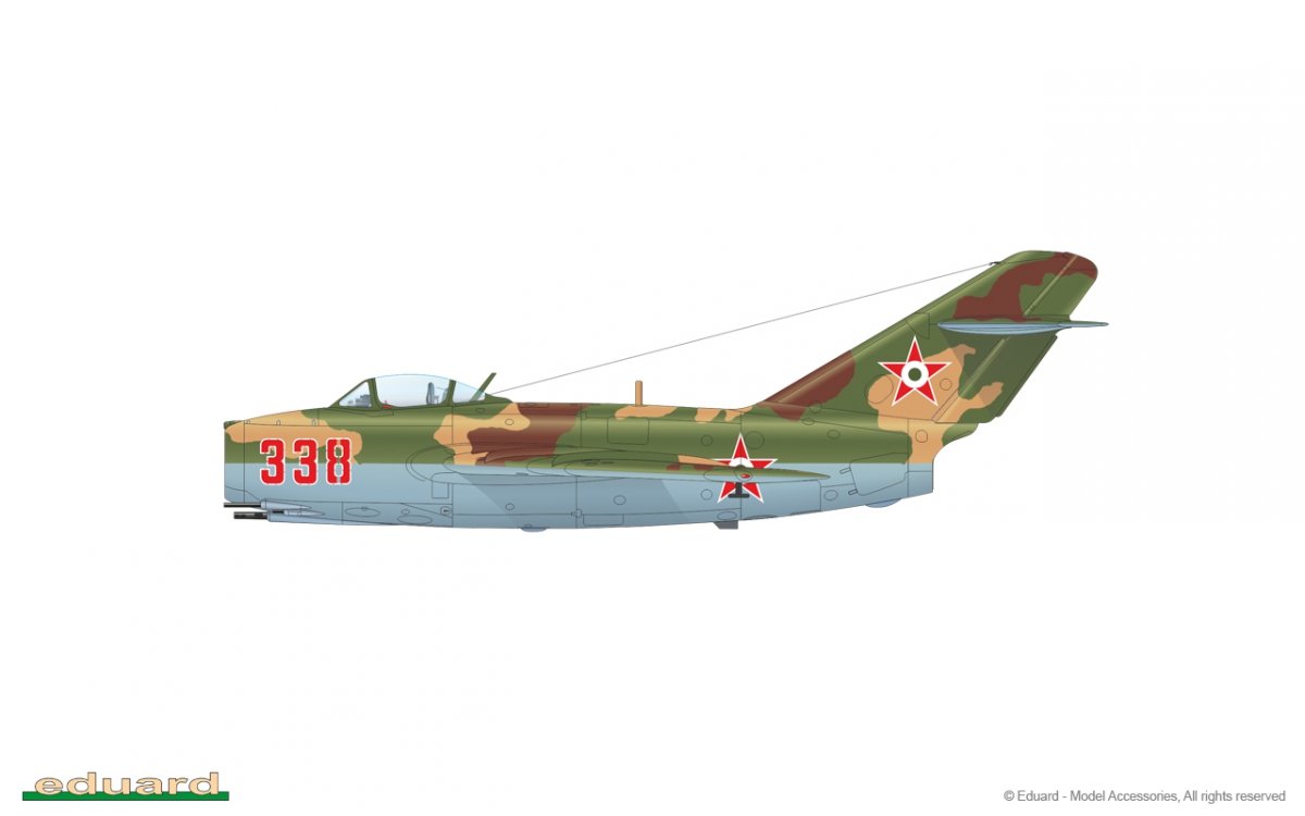 Eduard 7059 MiG-15bis 1/72 – zdjęcie 4