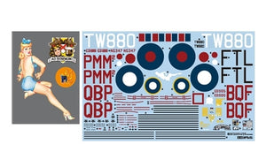 Tamiya 61112 British Lancaster B Mk I/III Model Kit 1/48 – immagine 6