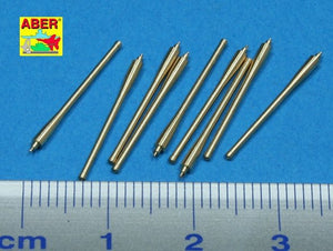 Aber 350L-40 Set of 9 pcs 152mm barrels for ships Richeulieu, Jean Bart, La Galissonniere clas crusier 1/350 – image 2