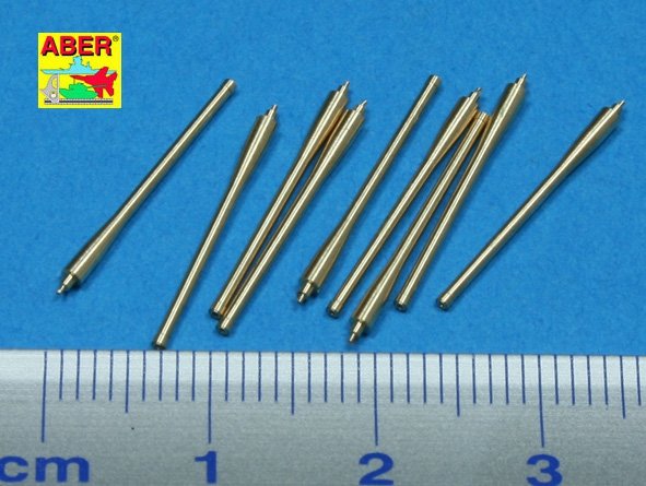 Aber 350L-40 Set of 9 pcs 152mm barrels for ships Richeulieu, Jean Bart, La Galissonniere clas crusier 1/350 – image 2