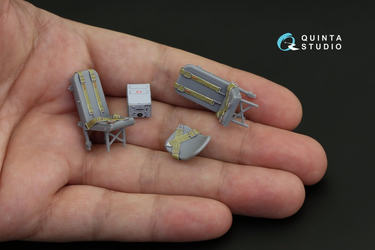 Quinta Studio QD32127 A-26B 3D-Printed &amp;amp; colored Interior on decal paper (Hobby Boss) 1/32 – image 14
