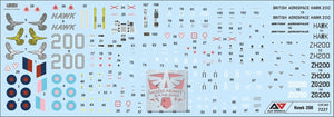 A&amp;amp;A Models 7227 Hawk 200 ZG200 - Light Multirole Fighter 1/72 – image 6