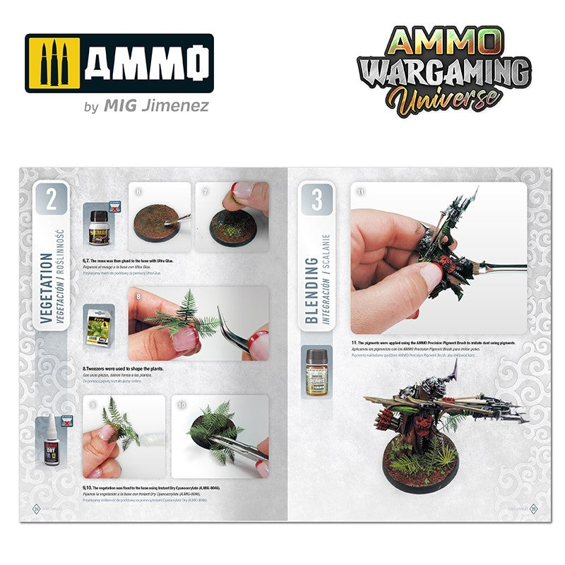 Ammo of Mig 6926 AMMO WARGAMING UNIVERSE Book 07 - Lush Jungles (English, Castellano, Polski) – zdjęcie 5