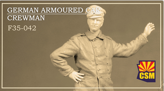 Copper State Models F35-042 German armored car crewman 1/35