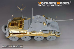 Voyager Model PE351311 WWII German Sd.Kfz 234/2 PUMA Basic Upgrade Set For DRAGON 6256 / 6943 1/35 – zdjęcie 6