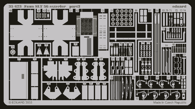 Eduard 35623 Faun SLT 56 exterior (TRUMPETER) 1/35 – image 4