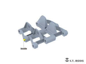 E.T. Model P35-400 WWII German Pz.Kpfw.I Workable Track (3D Printed) For DRAGON/HOBBYBOSS/TAKOM Kit 1/35 – zdjęcie 2