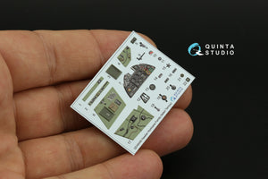 Quinta Studio QD48446 Hurricane family 3D-Printed colored Interior on decal paper (Italeri/Tamiya) 1/48 – image 4