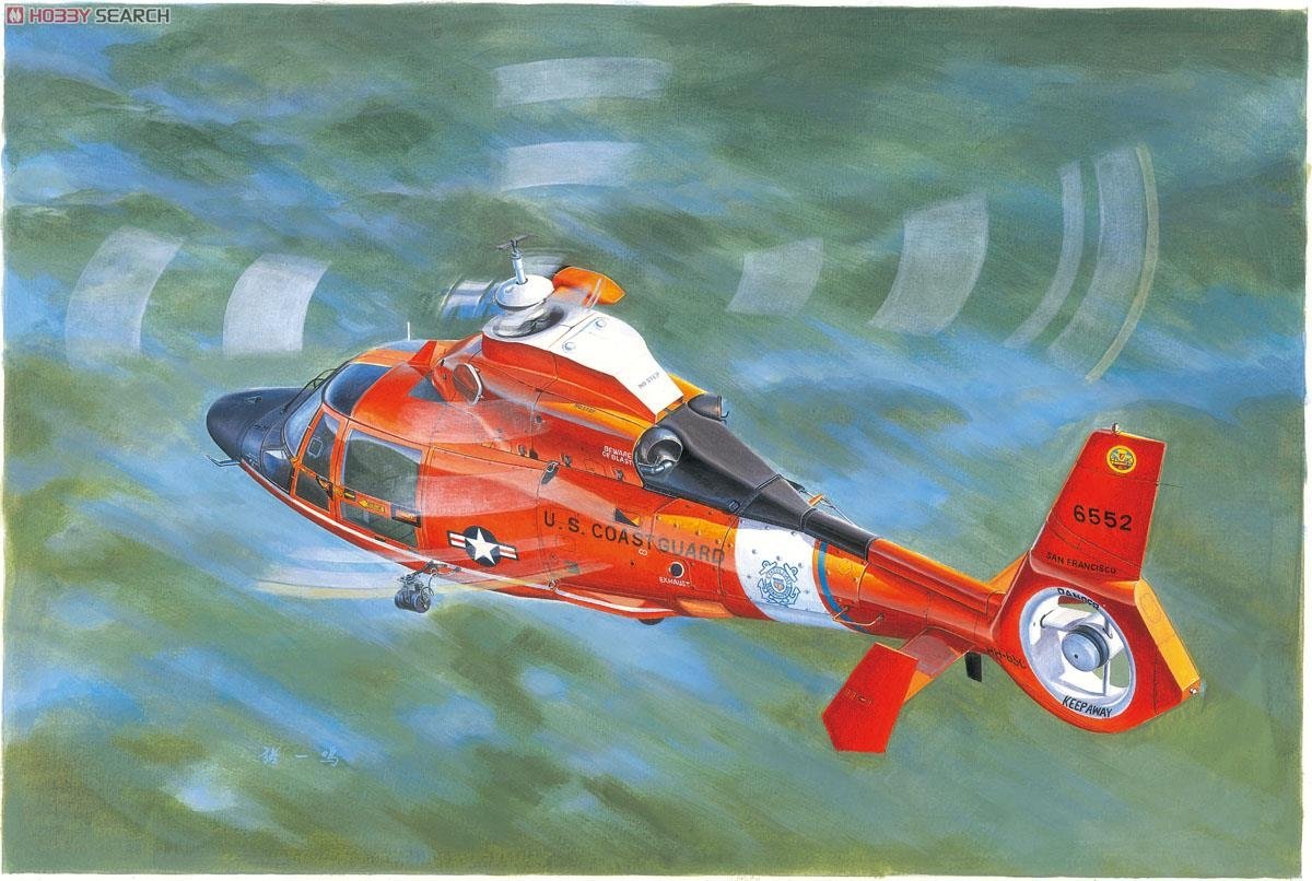 Trumpeter 05107 US Coast Guard HH-65C Dolphin Helicopter 1/35 – zdjęcie 2